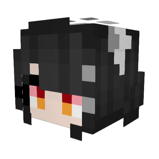 gailu9995 Minecraft avatar head, 3D render