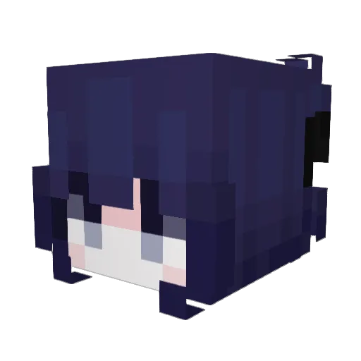 gajaielo Minecraft avatar head, 3D render