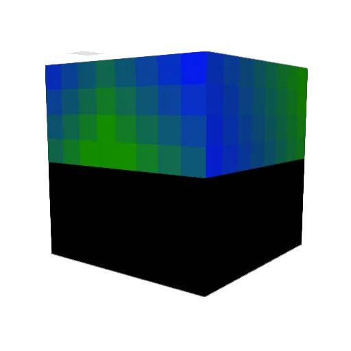 gal1202 Minecraft avatar head, 3D render