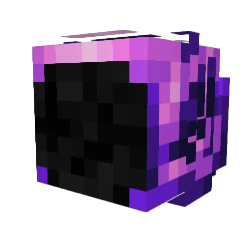 galactical_x Minecraft avatar head, 3D render