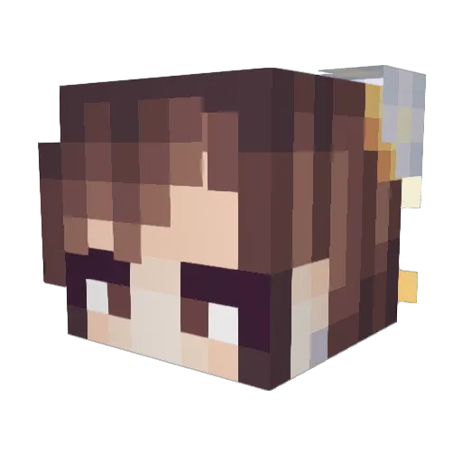 galanta51 Minecraft avatar head, 3D render