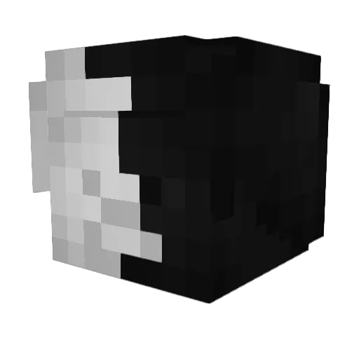 galaxy6449 Minecraft avatar head, 3D render