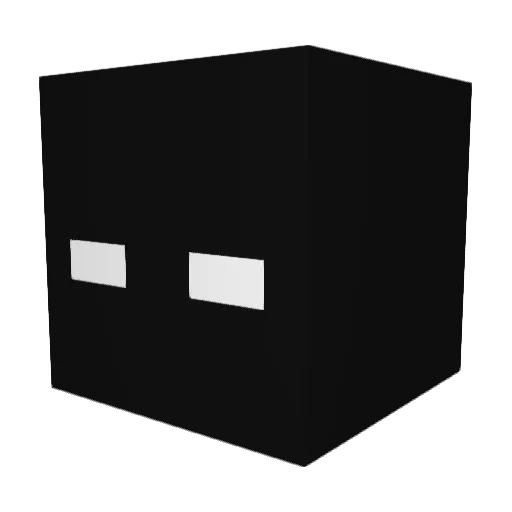 galaxyflo Minecraft avatar head, 3D render