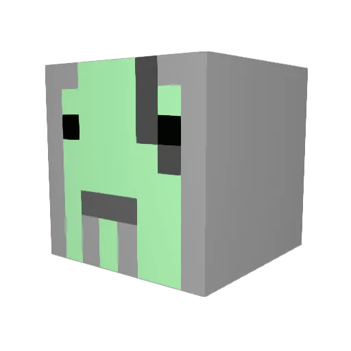 galaxyleo15 Minecraft avatar head, 3D render