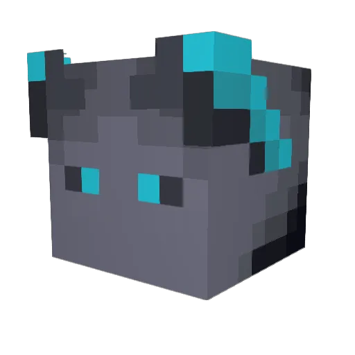 galaxystarpny Minecraft avatar head, 3D render