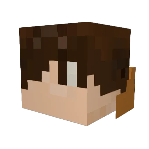 galvan3754 Minecraft avatar head, 3D render