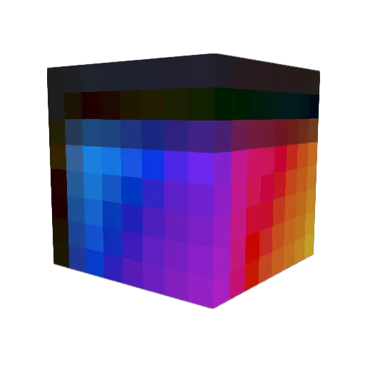 galxayZuck Minecraft avatar head, 3D render