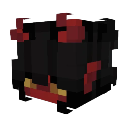gamalka Minecraft avatar head, 3D render