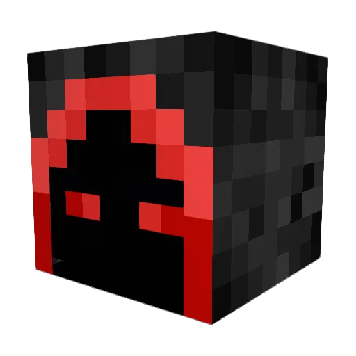 gamberone33 Minecraft avatar head, 3D render