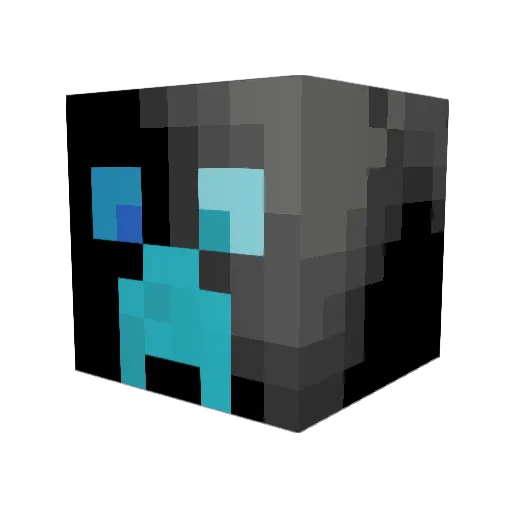game2gether Minecraft avatar head, 3D render