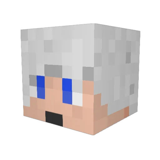 game_guy2001 Minecraft avatar head, 3D render
