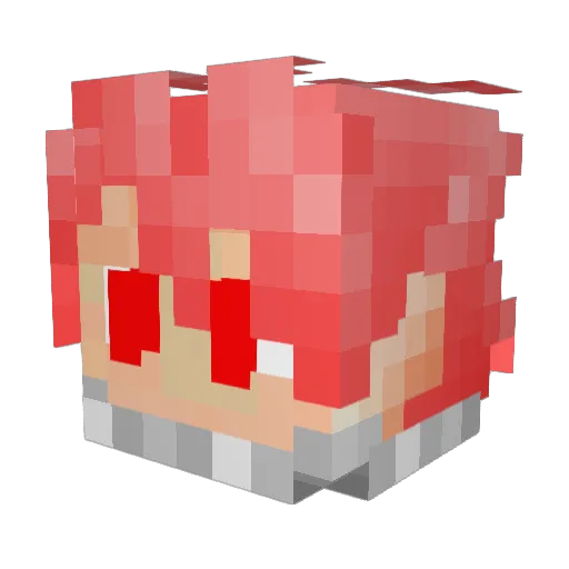 game_zocker_2002 Minecraft avatar head, 3D render