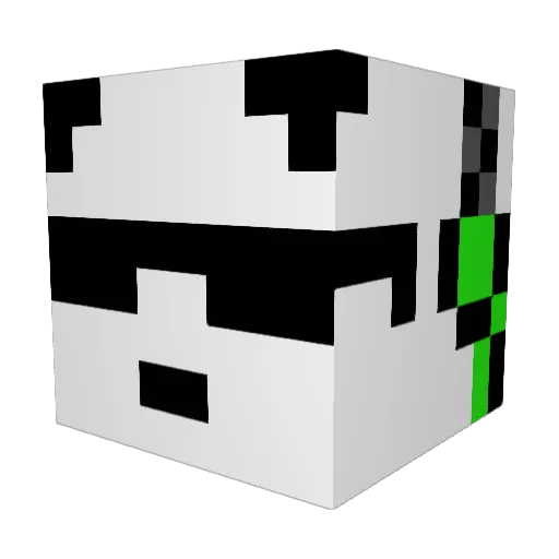 gameboy_sven Minecraft avatar head, 3D render
