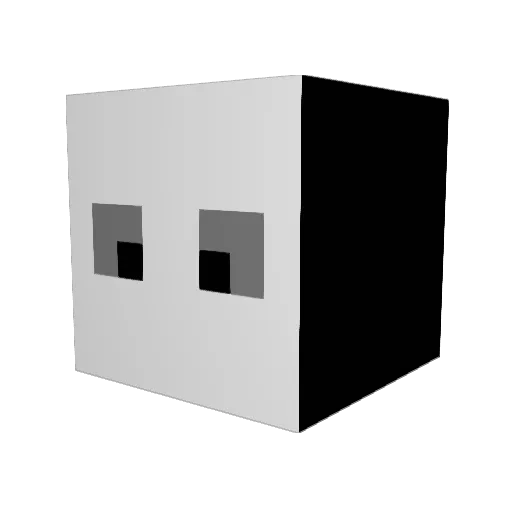 gameboyjay Minecraft avatar head, 3D render