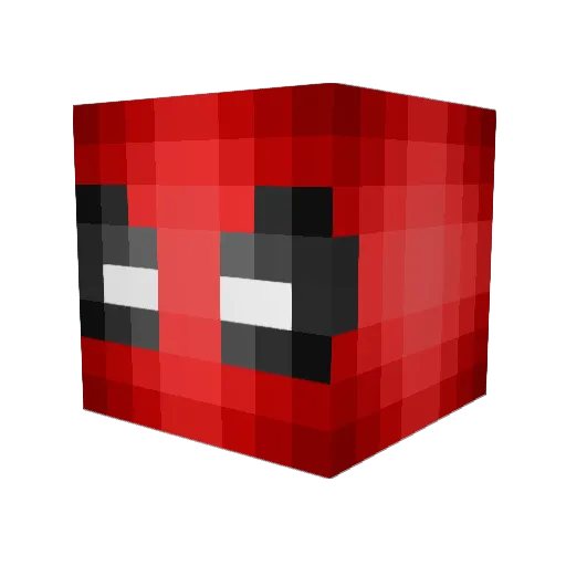 gamecocks82 Minecraft avatar head, 3D render