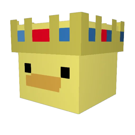 gamecube140 Minecraft avatar head, 3D render