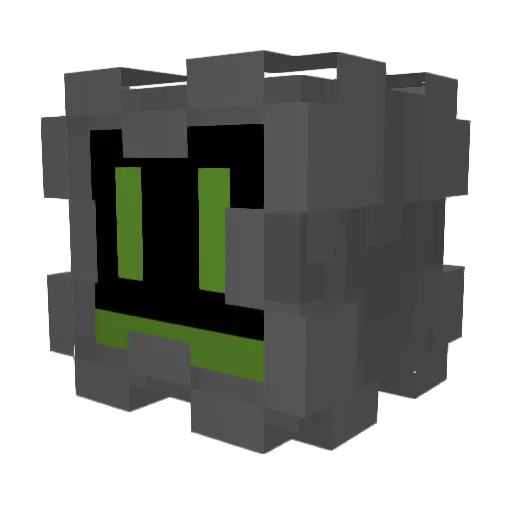 gamedev1 Minecraft avatar head, 3D render
