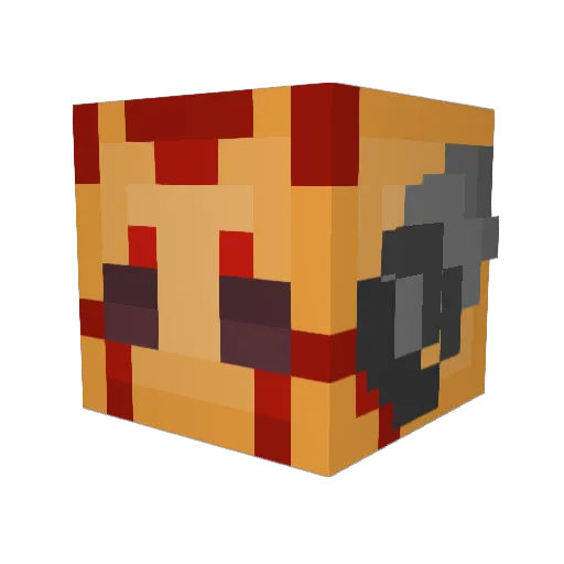 gamegame98 Minecraft avatar head, 3D render