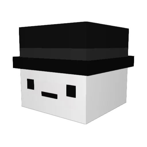 gamegenius12 Minecraft avatar head, 3D render