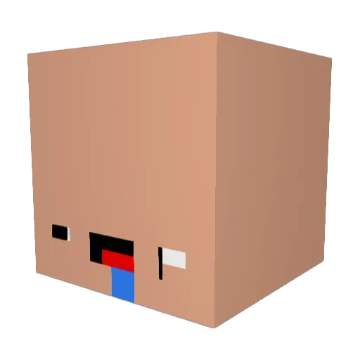 gameingdad52 Minecraft avatar head, 3D render