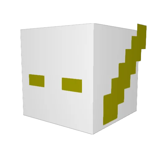 gamek825 Minecraft avatar head, 3D render