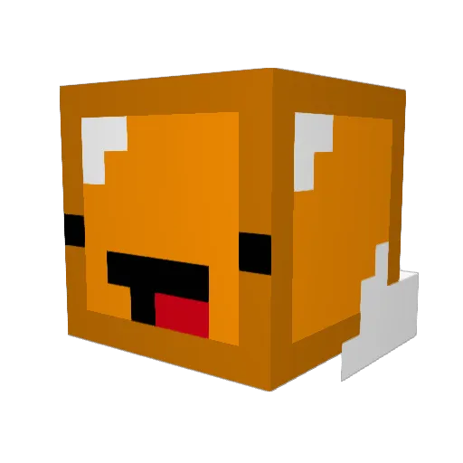 gamekimminsu2 Minecraft avatar head, 3D render