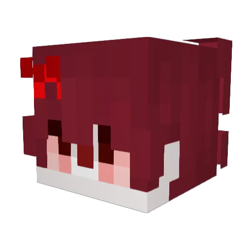 gamemode23784 Minecraft avatar head, 3D render