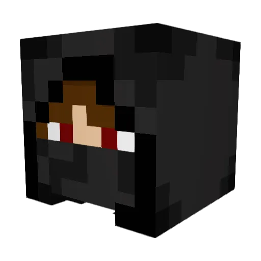gameninjaify Minecraft avatar head, 3D render