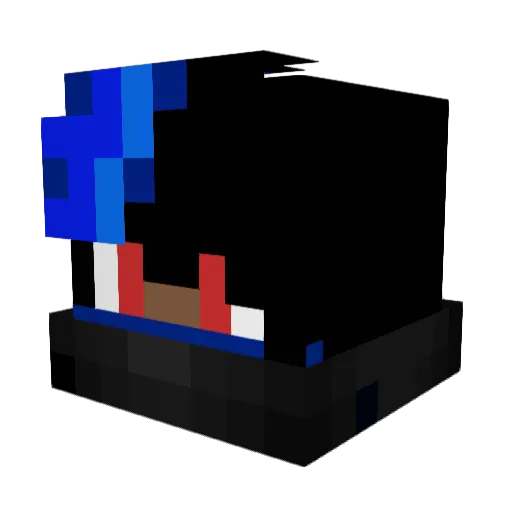 gamepixel_ Minecraft avatar head, 3D render