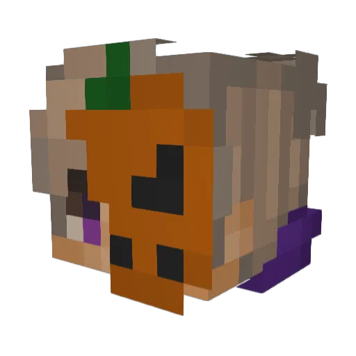 gameplayer89 Minecraft avatar head, 3D render