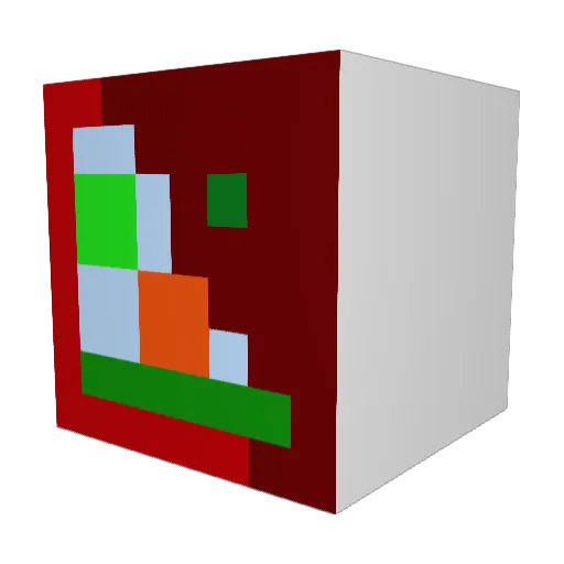 gameproo22 Minecraft avatar head, 3D render