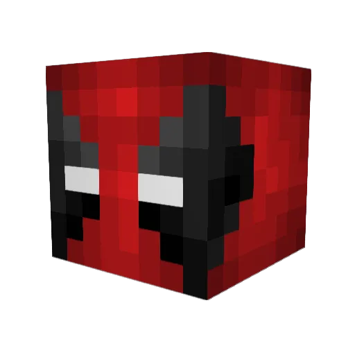 gamer1201 Minecraft avatar head, 3D render