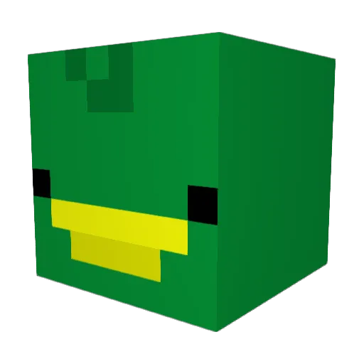 gamer1423 Minecraft avatar head, 3D render