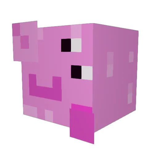 gamer3685 Minecraft avatar head, 3D render