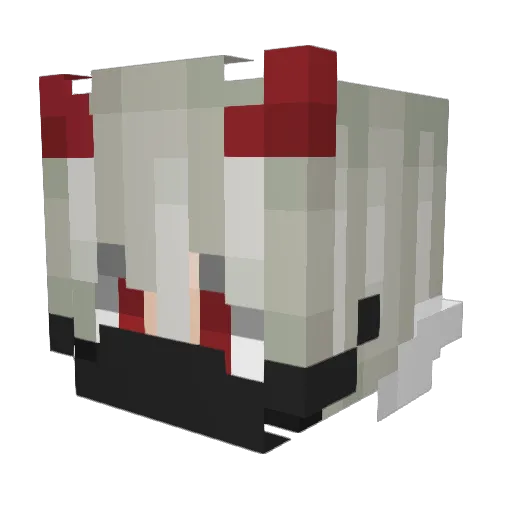 gamer_boy12 Minecraft avatar head, 3D render