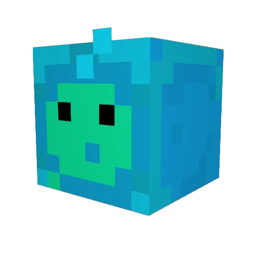 gamer_xavi Minecraft avatar head, 3D render