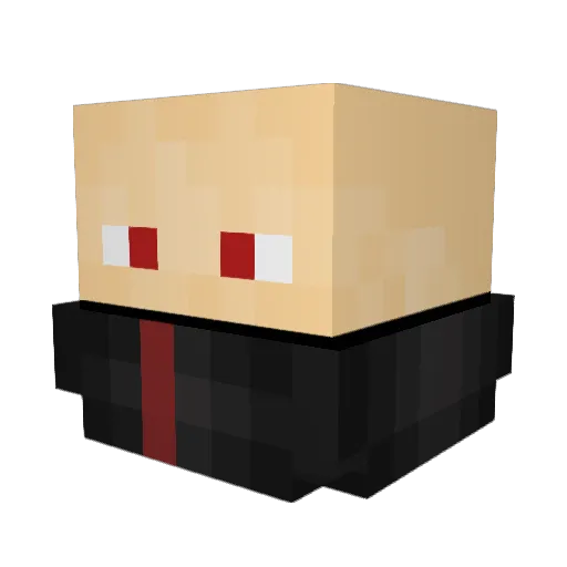 gamerboy16468 Minecraft avatar head, 3D render