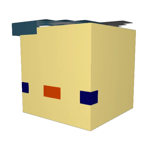 gamerboy2131 Minecraft avatar head, 3D render