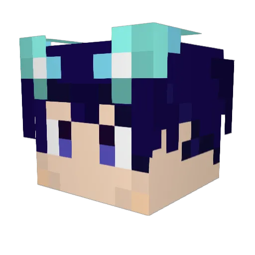 gamerboy331 Minecraft avatar head, 3D render