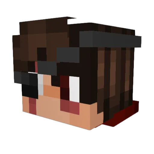 gamerboy6468 Minecraft avatar head, 3D render