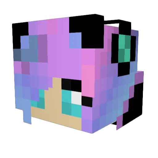 gamercake03 Minecraft avatar head, 3D render