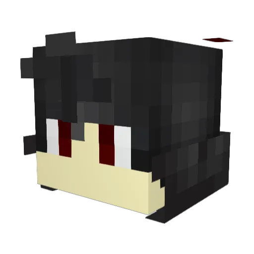 gamercleaver69 Minecraft avatar head, 3D render