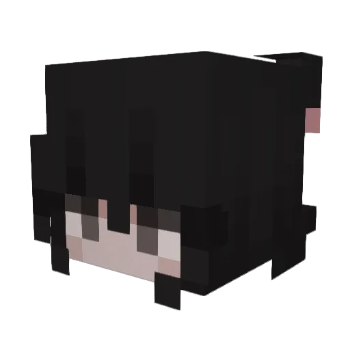 gamergorleren Minecraft avatar head, 3D render
