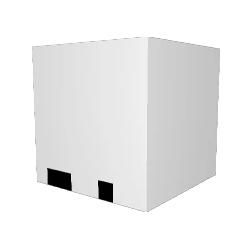 gamerhank Minecraft avatar head, 3D render