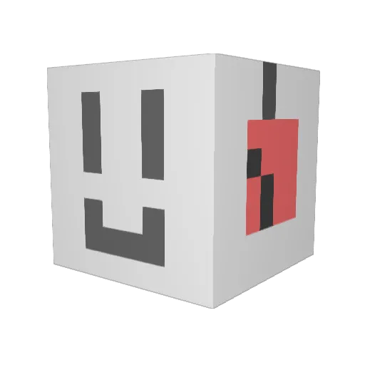 gamerkidAsh Minecraft avatar head, 3D render