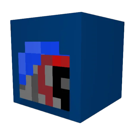 gamerkid_5 Minecraft avatar head, 3D render