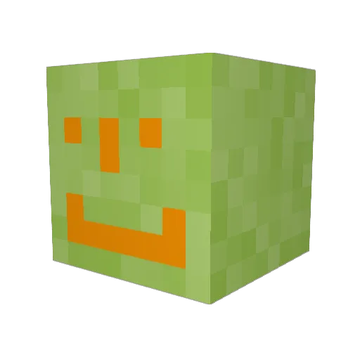 gamernoodle8 Minecraft avatar head, 3D render