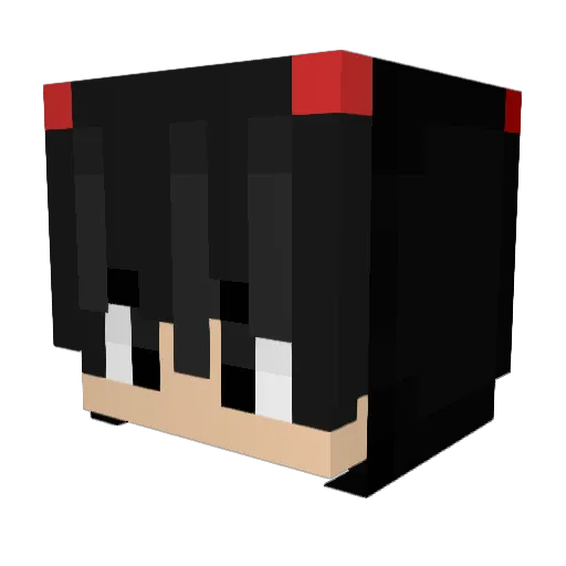 gamernz10 Minecraft avatar head, 3D render