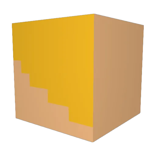 gamersmark1 Minecraft avatar head, 3D render