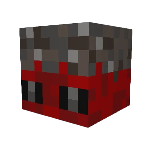 gamerst Minecraft avatar head, 3D render